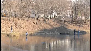 Опасный лед: дети и рыбаки уже вышли на харьковские водоемы - 08.12.2020