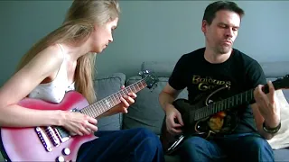 Wind of Change harmonized guitar solo