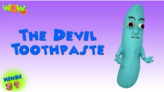 The Devil Toothpaste - Motu Patlu in Hindi - 3D Animation Cartoon for Kids -As seen on Nickelodeon