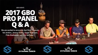 2017 Glass Blown Open Opening Night - LIVE Pro Q&A and Player's Meeting
