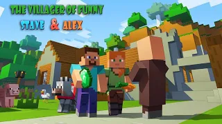 SAVE THE VILLAGE (FULL MOVIE) - Alex and Steve Life #MinecraftAnimation #Minecraft