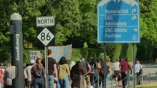 UNC students protest war in Gaza | Friday 12 p.m. update