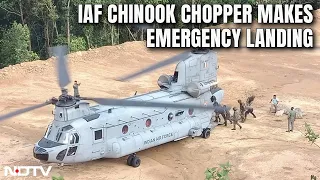 Air Force's Chinook Helicopter Makes Emergency Landing In Punjab