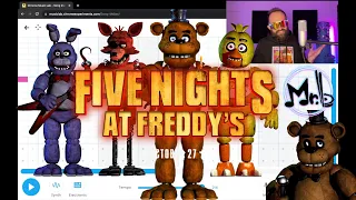 FIVE NIGHTS AT FREDDY'S Theme Song on Chrome Music Lab (EASY)