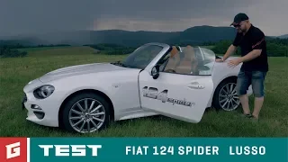 FIAT 124 SPIDER 1,4 MultiAir  -TEST - GARAZ.TV . Rasťo Chvála