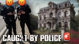 Caught By POLICE! - Marvelous Abandoned Neo-Baroque Mansion in Spain