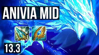 ANIVIA vs VIKTOR (MID) | 9/0/4, 4.5M mastery, 900+ games, Legendary | EUW Master | 13.3