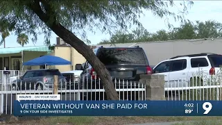 Tucson dealership leaves veteran paying for vehicle she never received