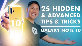 TOP 25 SAMSUNG GALAXY NOTE 10 & NOTE 10+ TIPS - HIDDEN & "ADVANCED FEATURES"