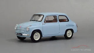 ЗАЗ-965 «Запорожец» 1960 вариант №1 || DiP Models || Масштабные модели автомобилей СССР 1:43