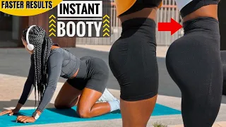 INSTANT BOOTY PUMP In Just 15 Min/Days, Floor Only Booty Focus, No Equipment/Squats/Lunges