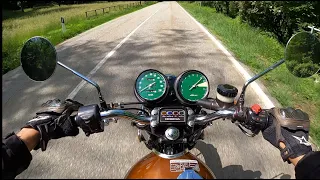 POV Honda CB 500 Four K2 (1976) on Italian Mountain Roads