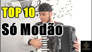 TOP 10  SOLOS NO ACORDEON SO MODÃO SERTANEJO