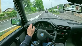 POV - 1990 BMW E30 320is - Garda Lake (Italy)