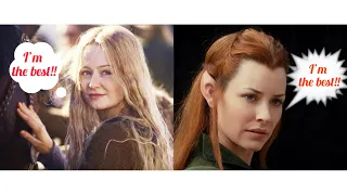 Who is the best fighter? Eowyn or Tauriel? | The Lord of the Rings | The Hobbit movie