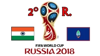 INDIA v. GUAM - AFC 2018 FIFA World Cup - GRUPO D