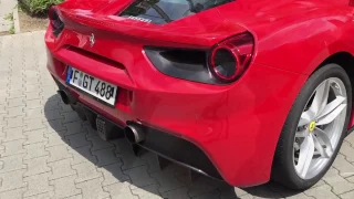 Ferrari 488 GTB Ride   ACCELERATIONS REVS and in Detail