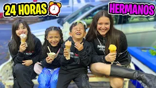 24 HORAS SIENDO HERMANOS *Hermanitas Cardenas*