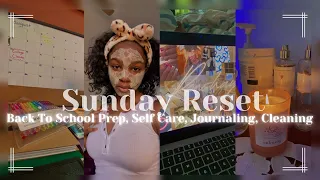 Sunday Reset: Journaling, Cleaning, Vision Board, Back To School Prep | Rowshaye