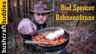 Bud Spencer & Terence Hill Bushcraft Bohnenpfanne - VA Petra goes outdoors (Bohnenpfanne Challenge)
