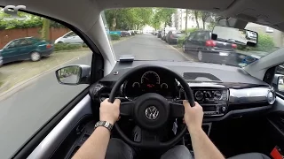 VW up! 1.0 MPI BlueMotion (2016) - POV City Drive