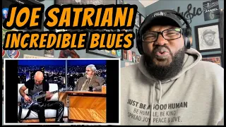 ￼ Joe Satriani - Incredible Blues | REACTION