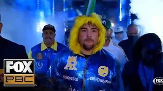 Luis Ortiz and Andy Ruiz Jr.'s walk outs | PBC on FOX | Ruiz vs. Ortiz | PBC ON FOX