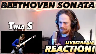 Ludwig van Beethoven - Moonlight Sonata ( 3rd Movement ) Tina S Cover FIRST REACTION! (HOW???)