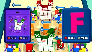 Merge Number Cube Color Block + Alpha Shooter 3D  - Merge Simulator Battles ⭐ 123456789