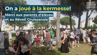 Fête des écoles Gruissan 2022 bienvenue au cirque