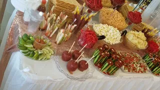 Snack table/ Mesa de botana/ Salada y picoso