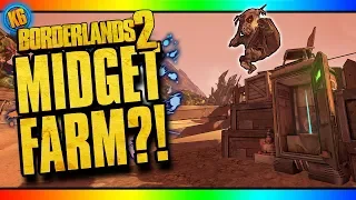 NEW MIDGET FARM!! Loot Midgets in SECONDS! - New DLC [Borderlands 2]