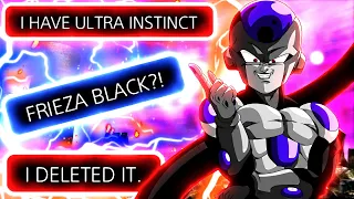 He Has The Ultra Instinct 'Awoken'. So I Used The NEW Frieza Black. He Then Deleted His Save Data.