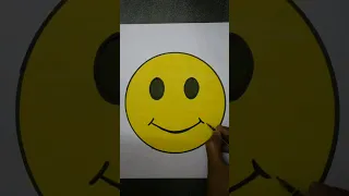 😃 HOW TO DRAW BIG SMILE DRAWING 🙂 @ArtistShikhaSharma #shorts #smile.