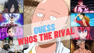 ULTIMATE ANIME QUIZ GUESS ANIME RIVAL!! #quizanime #anime #bleach #naruto #onepiece