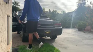 Honda Prelude Muffler Delete Cold Start and Revs