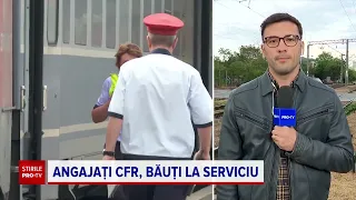 Angajaţi de la Căi Ferate, prinși beţi la serviciu