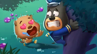 The Biting Monster | Police Cartoon | Safety Cartoon | Cartoon for Kids | Sheriff Labrador