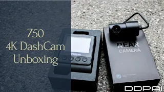 DDPAI Z50 Unboxing - 4K Front and Rear Dash Cam with GPS Tracking