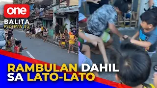 Paglalaro ng lato-lato, nauwi sa rambulan!