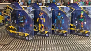 Bat-Tech DC Spin Master Basic Figs Bat-Tech Batman, Batgirl, Nightwing, Joker Action Figure Review