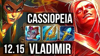 CASSIO vs VLAD (MID) | 13/0/3, Legendary, 900+ games | NA Diamond | 12.15