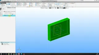Операция выдавливания Компас 3D