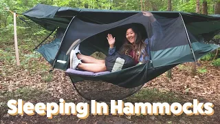 We Try Hammock Camping For The First Time