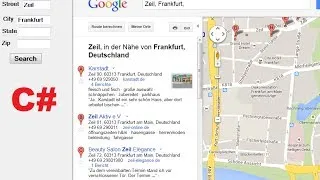 C# Tutorial 90: How to Display Google Maps in C# Windows Form