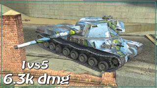 1v5 Chi-Se • 6 frags • 6.3k dmg • WoT Blitz