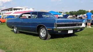 1970 Plymouth Sport Fury GT in Jamaica Blue & Engine Sound on My Car Story with Lou Costabile