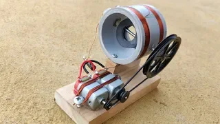 Free Energy Generator Using Magnet Activity