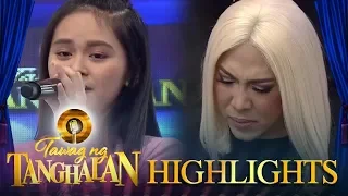 Tawag ng Tanghalan: Vice Ganda becomes emotional after hearing the song "Anak"