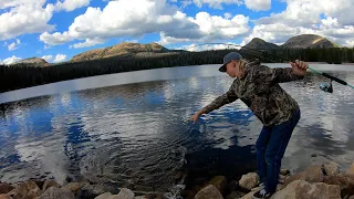 Our Adventure Uinta National Forest, Trial Lake! Cliff Jumping! Fishing! Camping!